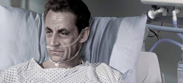 Un Sarkozy moribundo protagoniza una campaña para legalizar la eutanasia en Francia